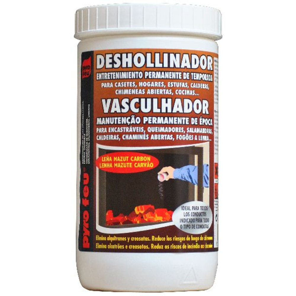 DESHOLLINAMIENTO CHIMENEA 800GR REGULAR