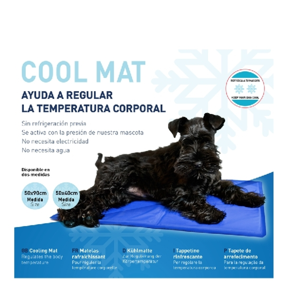 COLCHON PERRO REFRIGERANTE COOL MAT 50X40CM