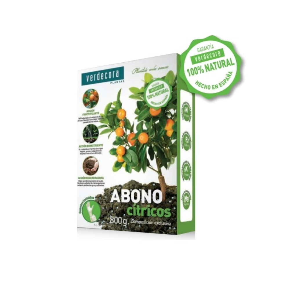 ABONO CITRICOS GRANULADO VERDECORA 800GR