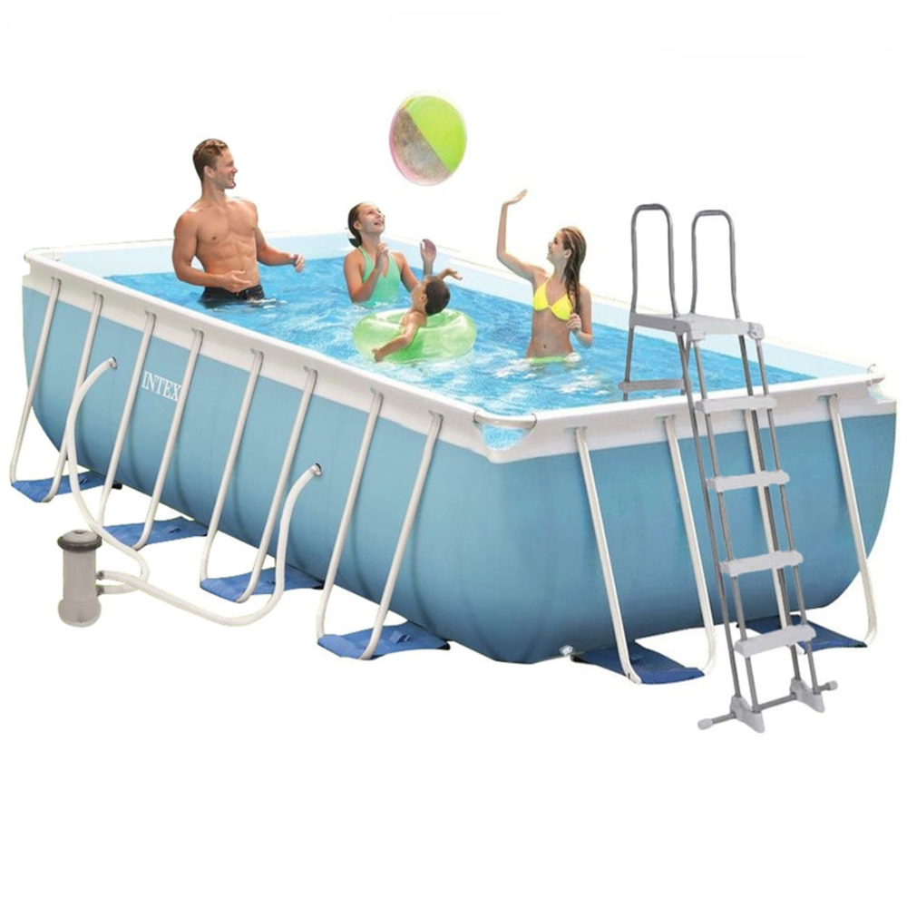 Piscina Intex Prima Frame 4x2x1 metros con depuradora - Verdecora