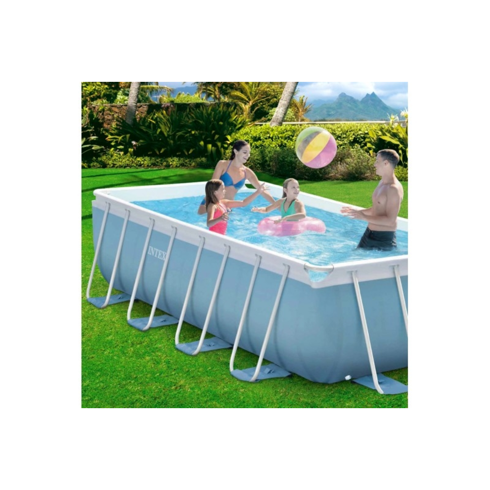 Piscina Intex Prima Frame 4x2x1 metros con depuradora - Verdecora