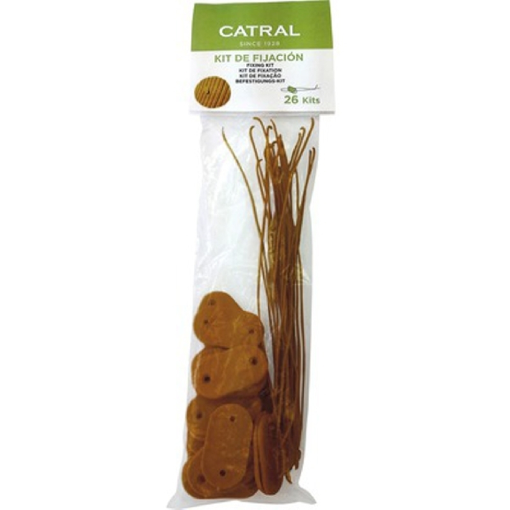 Kit de fijación para cañizo