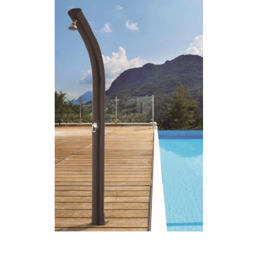 Ducha Solar Curva 23 Litros para Piscinas - Verdecora