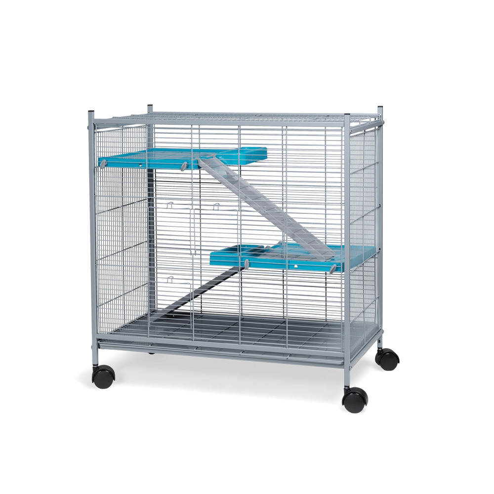 JAULA VOLTREGA 494 PARA ROEDOR PEQUEÑO GRIS