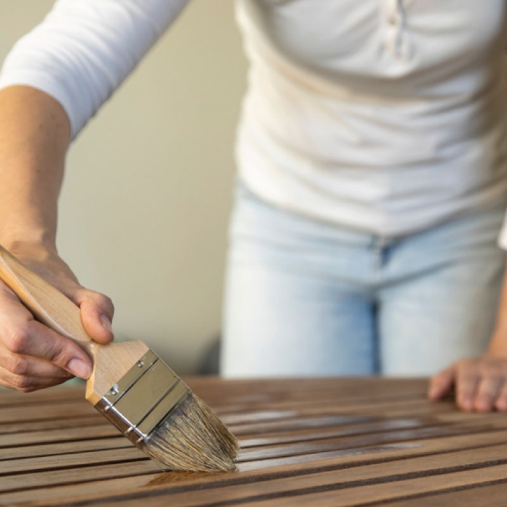 Brochas para aceite protector de madera