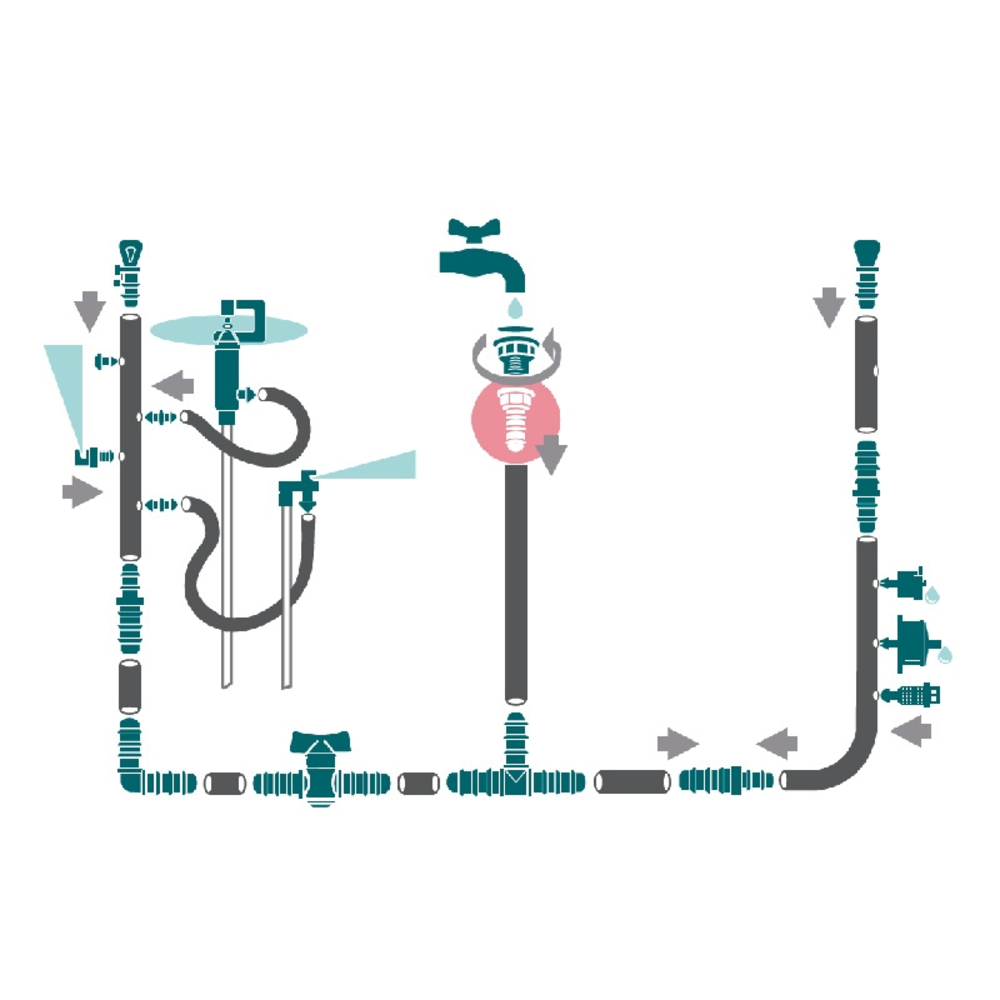 TERMINAL HEMBRA 3/4 12MM VERDECORA
