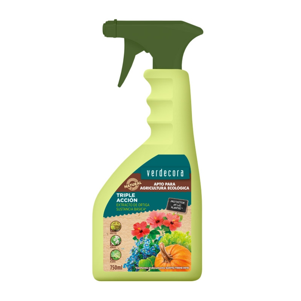 PISTOLA TRIPLE ACCIÓN 750ML VERDECORA
