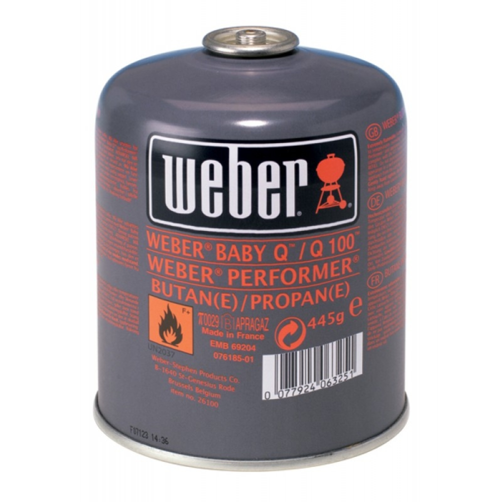 Bombona cartucho gas weber