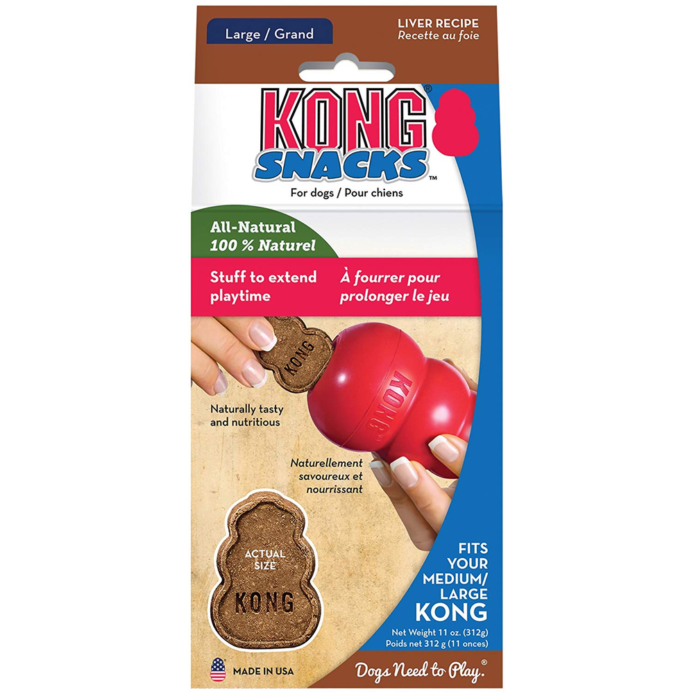 Kong Snack Galletas de Higado para perros 100% naturales
