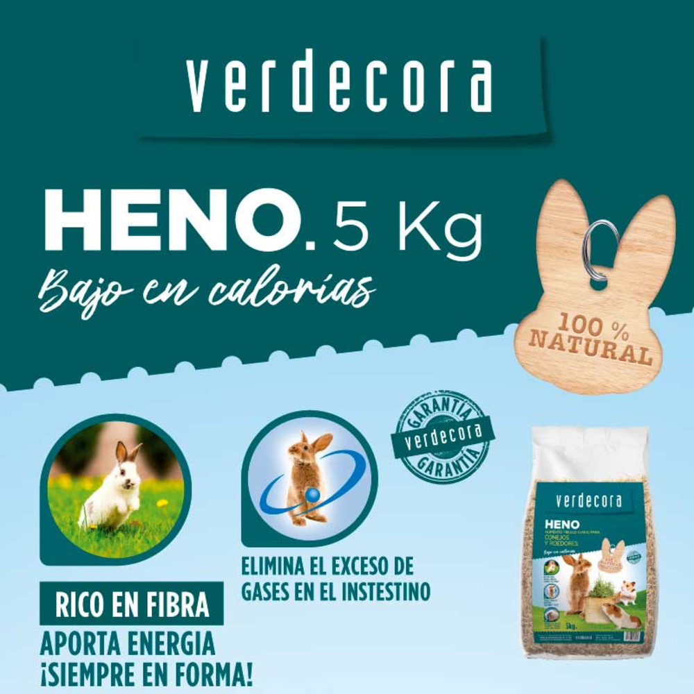 HENO VERDECORA 5KG