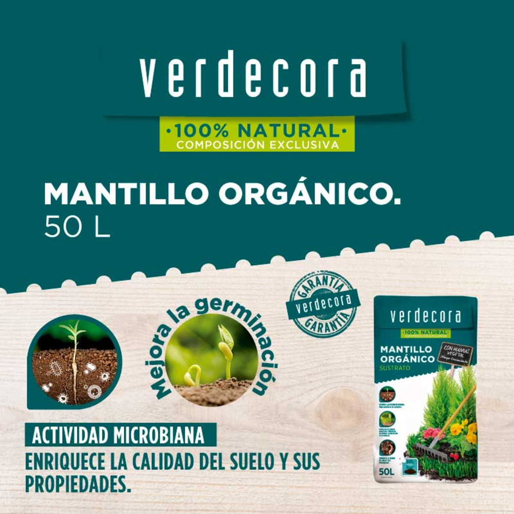 MANTILLO VERDECORA 50 LITROS