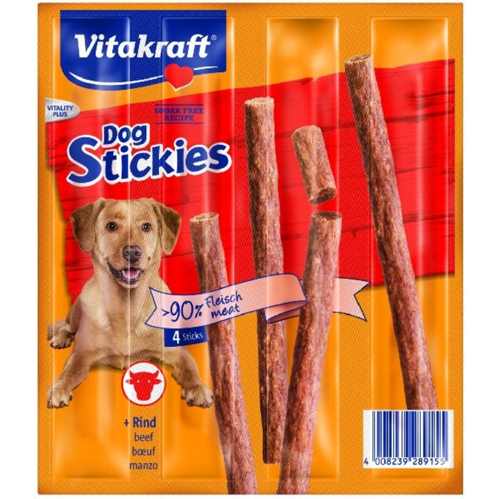DOG STICKIES BUEY 4 UNIDADES
