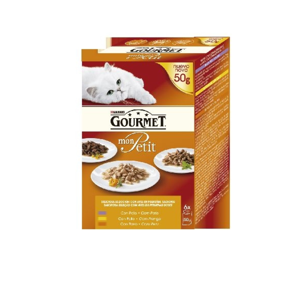 GOURMET MON PETIT DE AVES MPK 6X50G