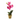 orquidea mini artificial color fucsia altura 25cm