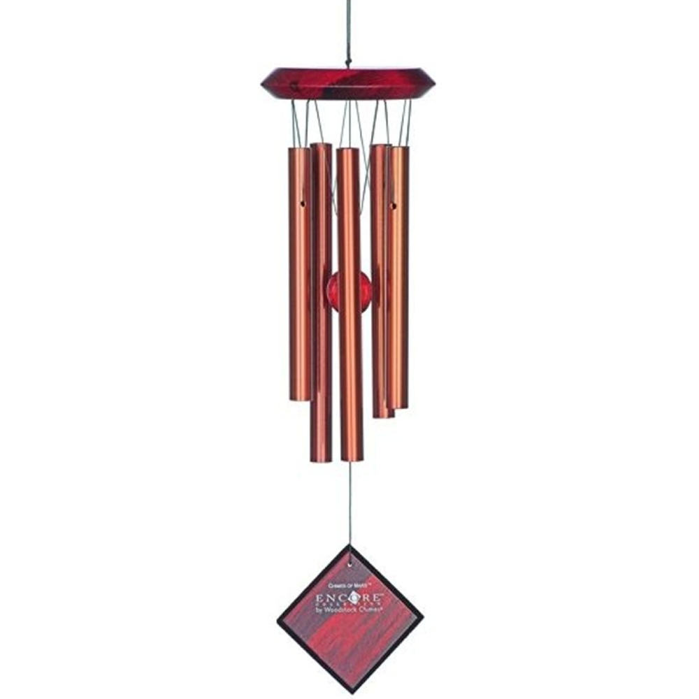 carrillon rojo de jardin