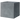 MACETA CUBO GYPSE GRIS
