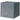 MACETA CUBO GYPSE GRIS 25x25x25cm (largo x ancho x alto)