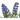 LAVANDA ARTIFICIAL 6 FLORES + RAFIA 21CM RAMO