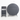 SILLA BELU GRIS PLEGABLE
