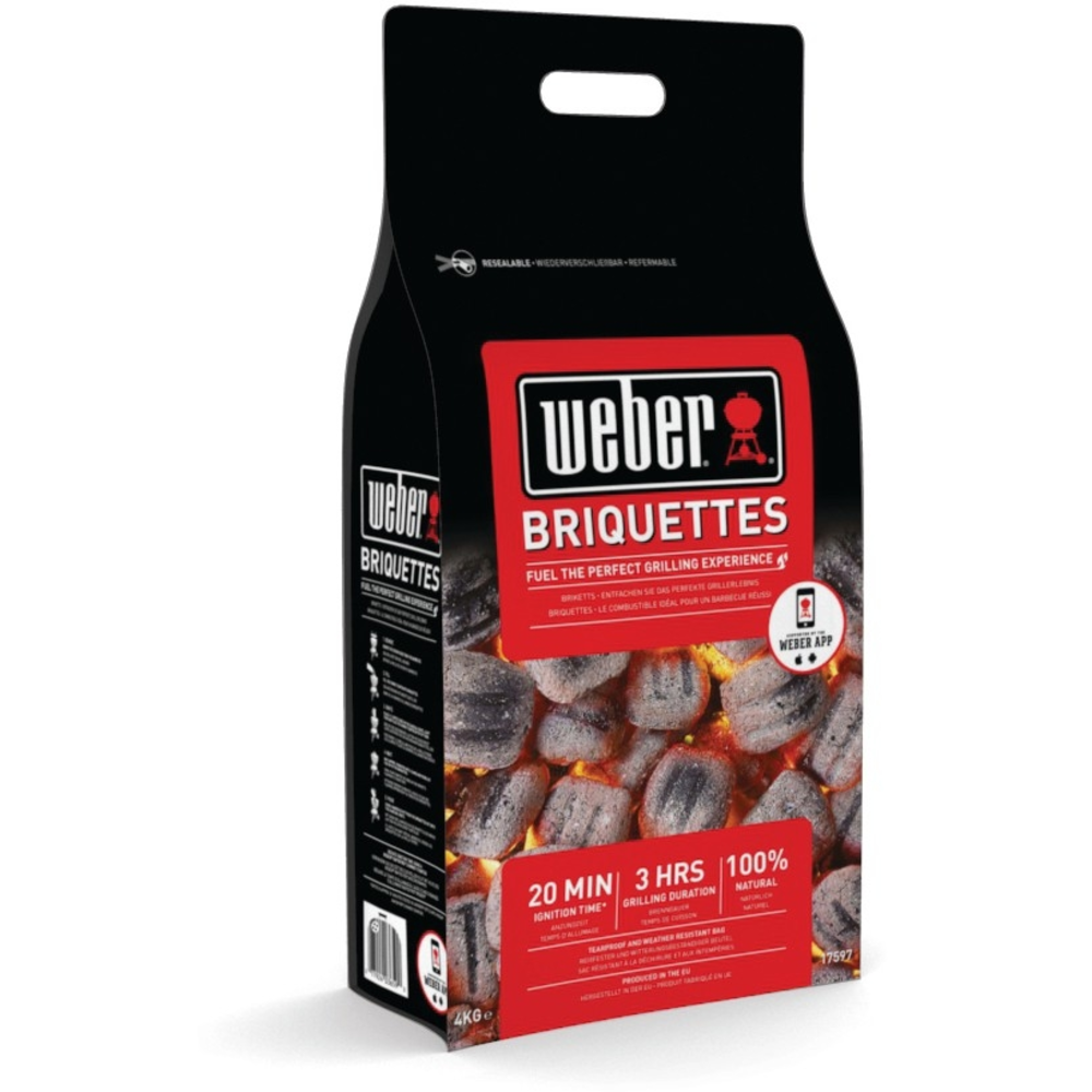 WEBER briquetas de carbÃ³n