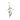 FLOR DE MELECOTONERO ARTIFICIAL BLANCO 106CM VARA