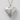COLGANTE CORAZÓN PLATA