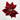 FLOR DE PASCUA ARTIFICIAL EN CLIP BURDEOS 25CM