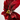 FLOR DE PASCUA ARTIFICIAL EN CLIP BURDEOS 25CM