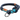 COLLAR AJUST. NORDIC S 35CM X 6MM AZUL COBALTO (