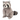 PELUCHE REALISTA MAPACHE 30CM