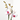 ORQUÍDEA PHALAENOPSIS 2TALLOS CON CUBRE CRISTAL BOMBAI 12CM