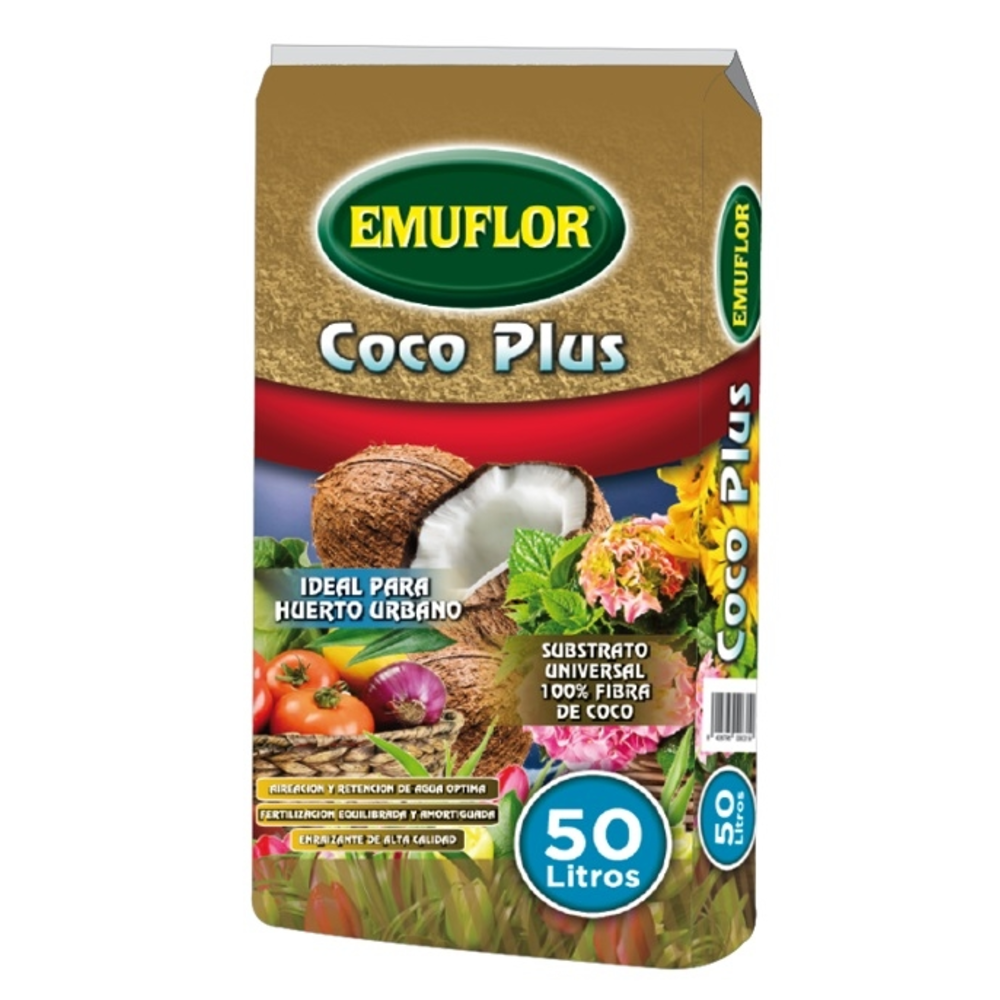 EMUFLOR COCO PLUS 50 LITROS
