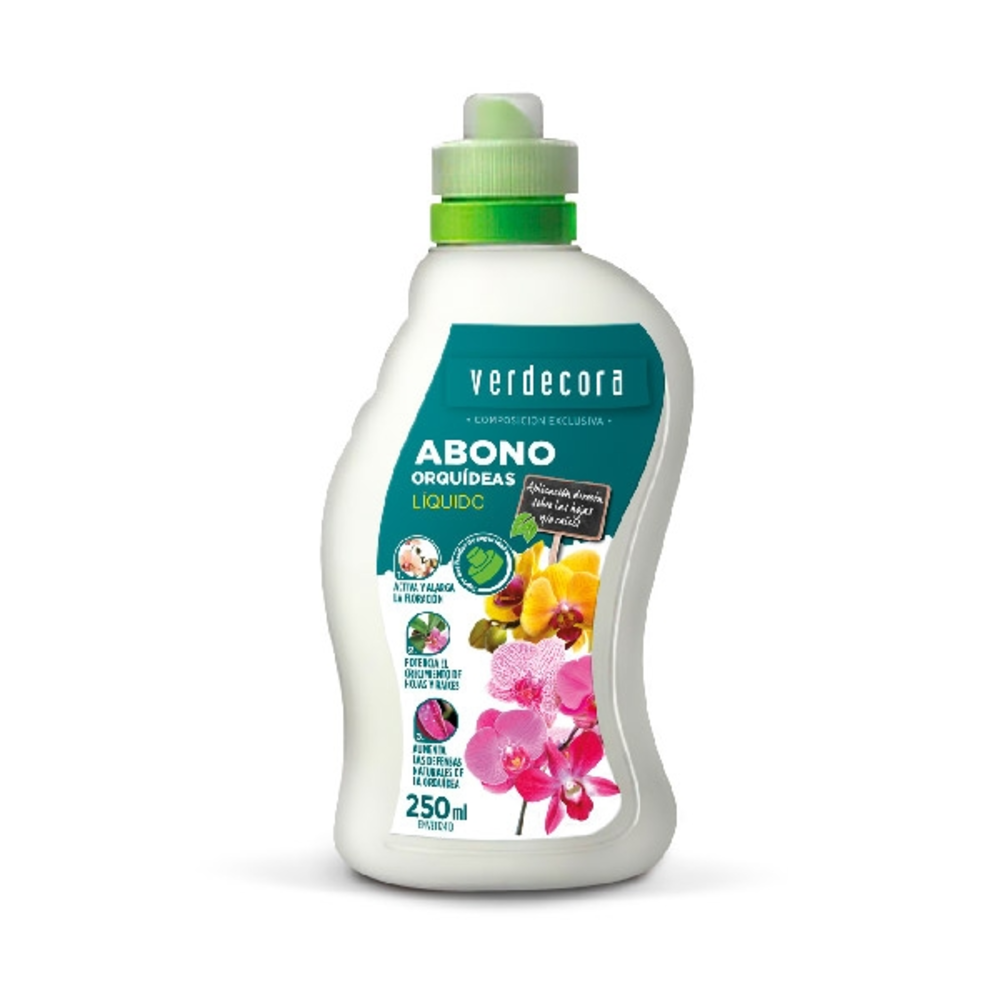 VERDECORA ABONO ORQUIDEAS 250ML