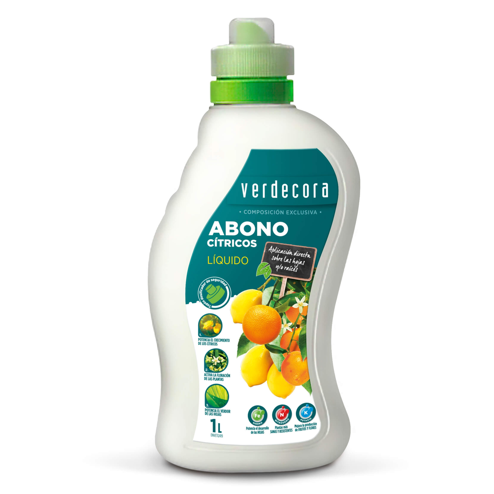 VERDECORA ABONO CITRICOS 1 LITRO