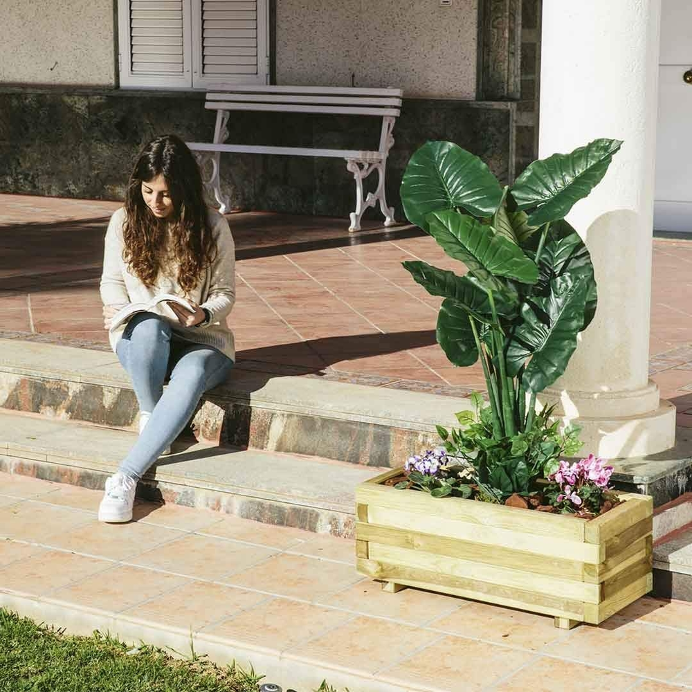 JARDINERA RECTANGULAR 90X40CM