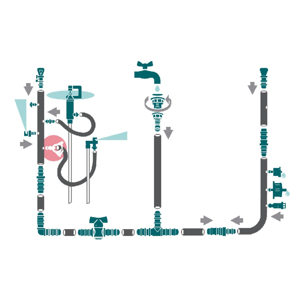 CONEXION SEGURIDAD 4MM 10UD VERDECORA