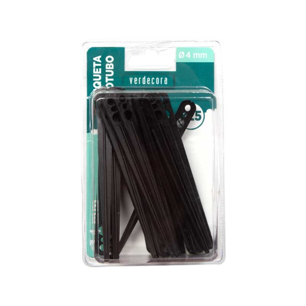 PIQUETA MICROTUBO 4MM 25UD VERDECORA