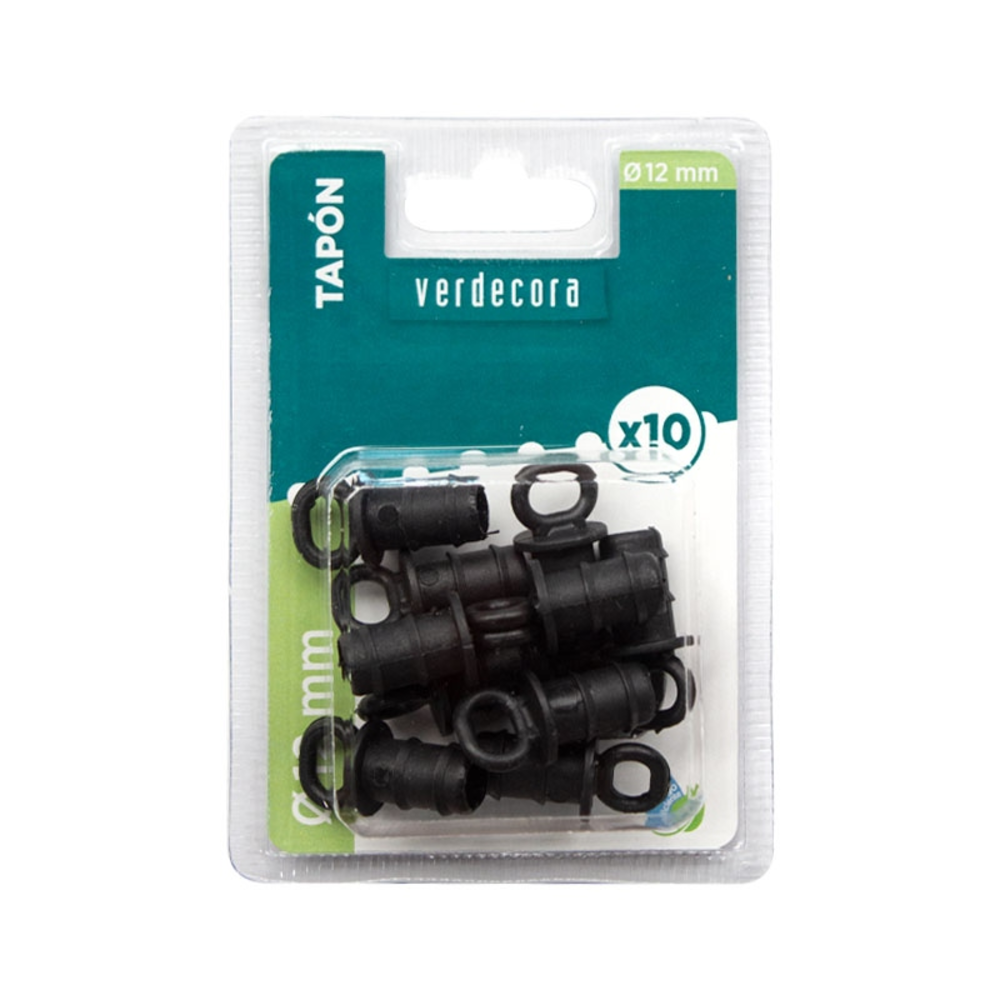 TAPON 12MM 10UD VERDECORA