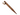 PIQUETA MARRON PARA TUBERIA 16MM 5UD VERDECORA