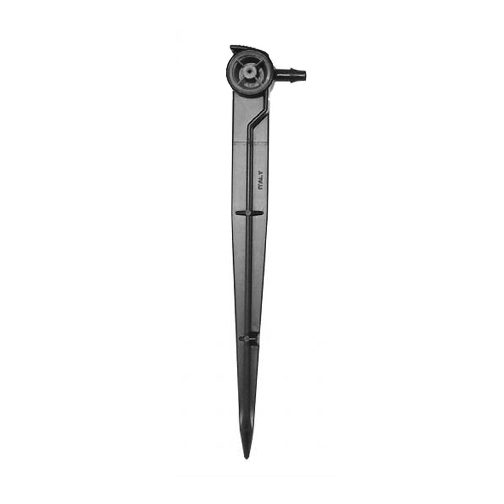 GOTERO AUTOCOMPENSADO FINAL CON ESTACA 4L/H 5UD NEGRO VERDECORA