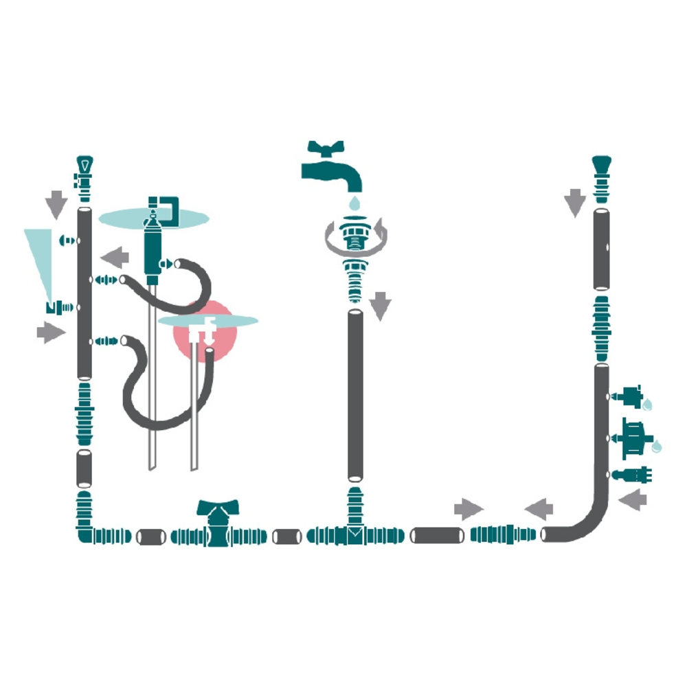MICRO NEBULIZADOR 4MM 10UD VERDECORA