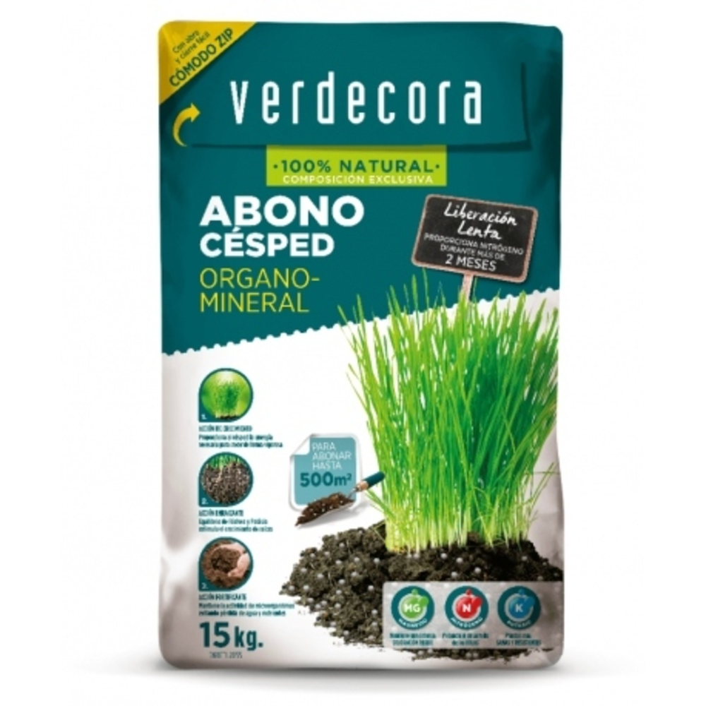 ABONO CESPED VERDECORA