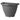 MACETA VASO PARED íCARO GRIS