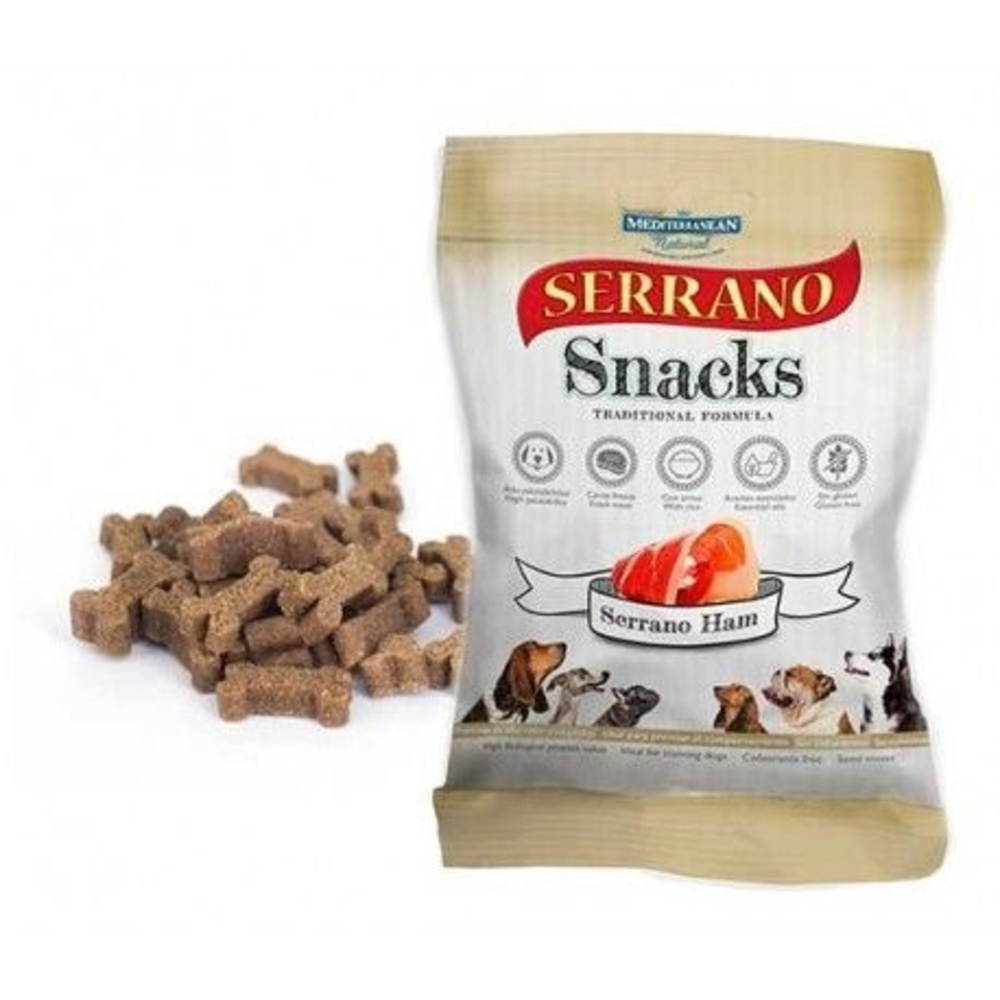 SERRANO SNACKS JAMÓN 100 GRAMOS
