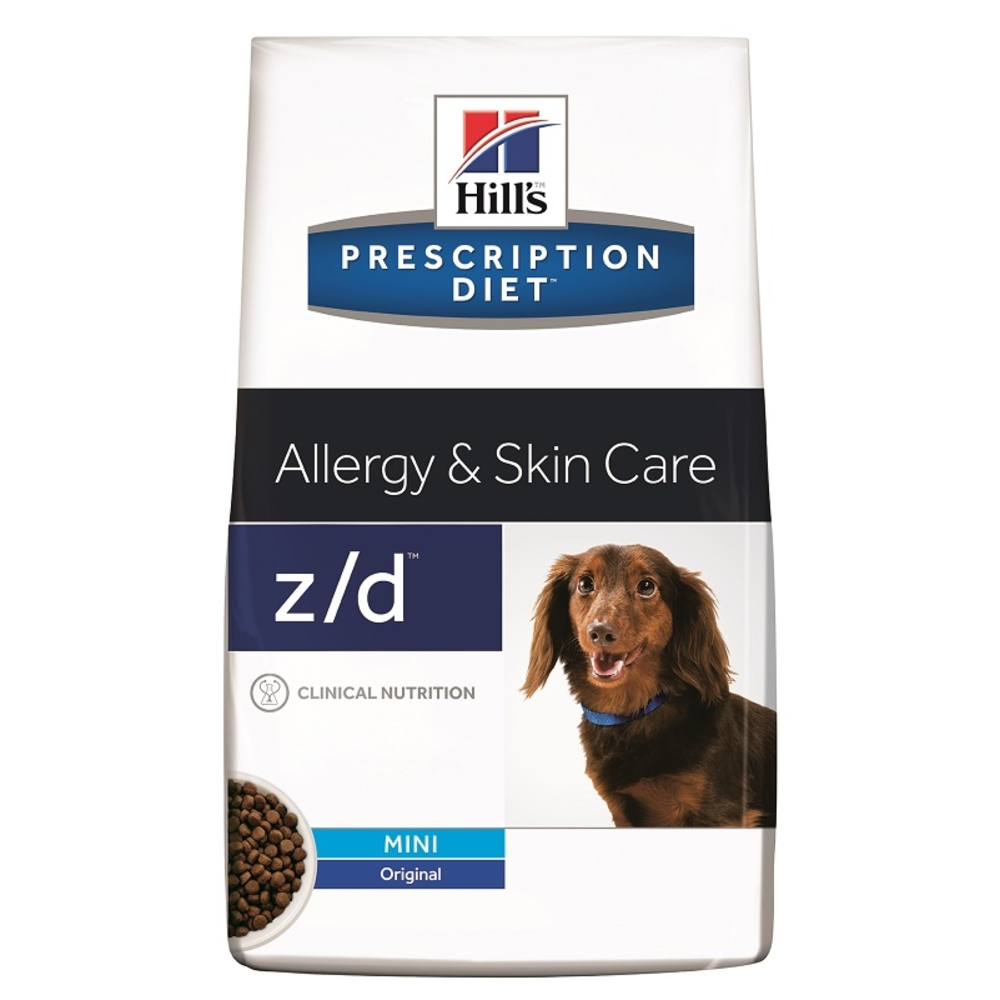 HILLS PRESCRIPTION DIET CANINE Z/D MINI 1.5KG
