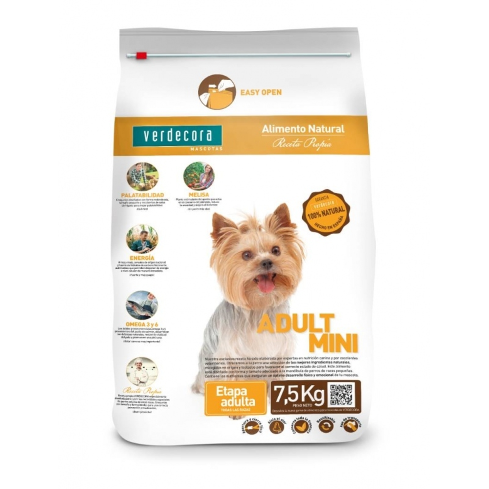 VERDECORA PIENSO PERRO MINI ADULT POLLO 7
