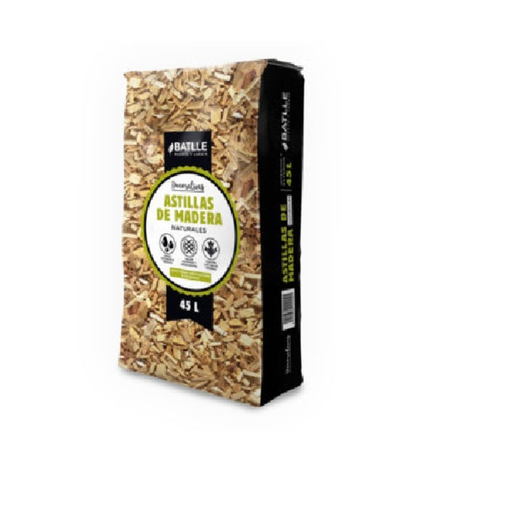 ASTILLAS DE MADERA NATURALES 45L