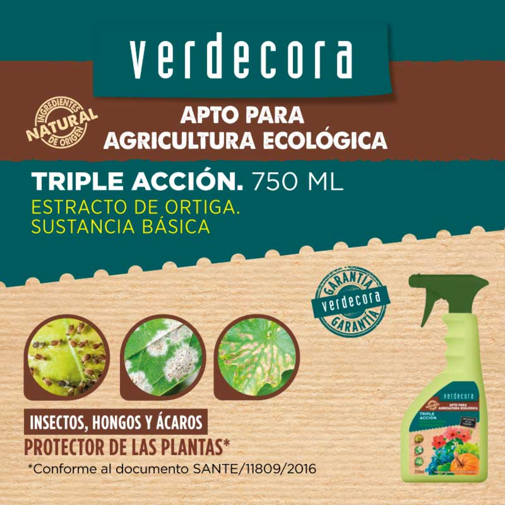 PISTOLA TRIPLE ACCIÃ“N 750ML VERDECORA