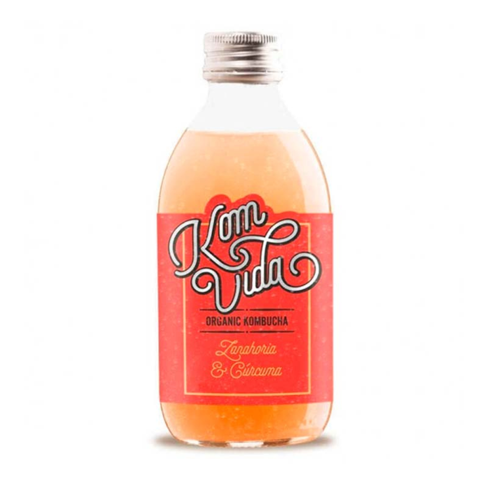 KOMBUCHA ZANAHORIA Y CURCUMA 250ML